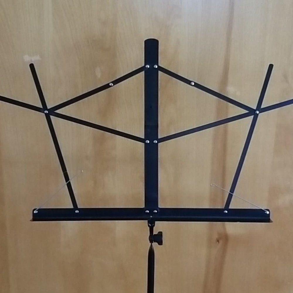 On Stage Stands Collapsible Music Stand with Carrying Case